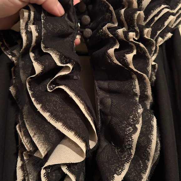 Neiman Marcus for Target Robert Rodriguez Sleveless Ruffle Blouse - Picture 4 of 8